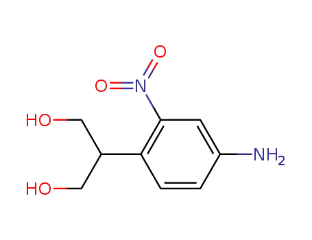 2-(4-amino-2-nitrophenyl)propane-1,3-diol