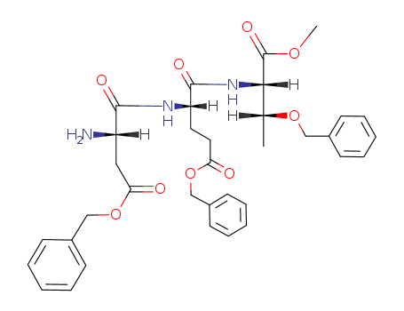 L-Threonine, L-a-aspartyl-L-a-glutamyl-O-(phenylmethyl)-, 3-methyl 1,2-bis(phenylmethyl) ester