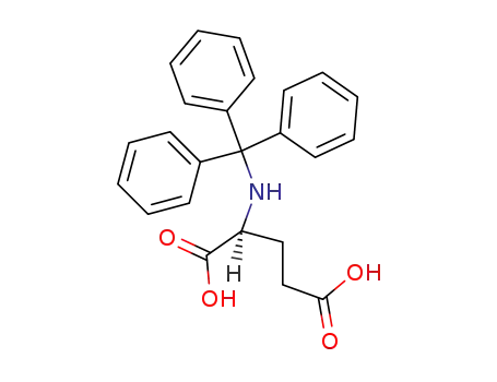 Molecular Structure of 80514-73-4 (N-trityl-L-Glutamic acid)