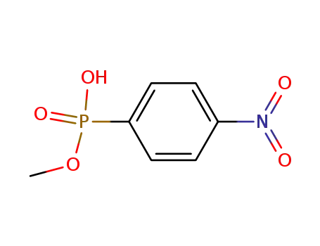methyl (p-nitrophenyl)phosphonic acid