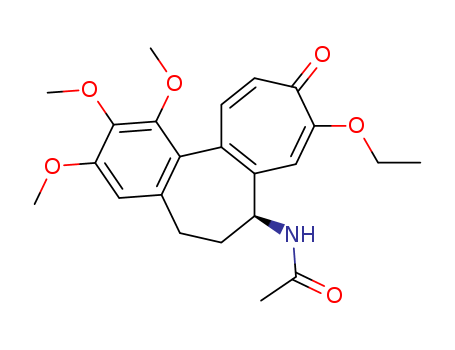 Acetamide,N-[(7S)-9-ethoxy-5,6,7,10-tetrahydro-1,2,3-trimethoxy-10-oxobenzo[a]heptalen-7-yl]- cas  75488-69-6