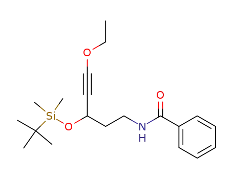 Benzamide,
N-[3-[[(1,1-dimethylethyl)dimethylsilyl]oxy]-5-ethoxy-4-pentynyl]-