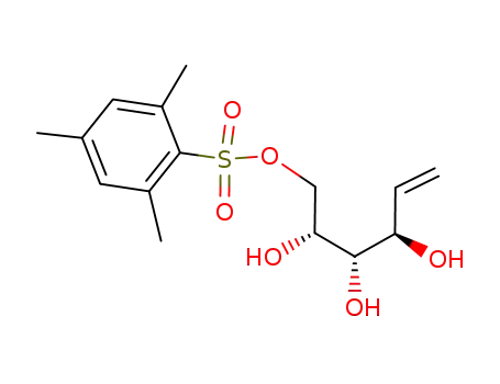 2,4,6-Trimethyl-benzenesulfonic acid (2R,3S,4R)-2,3,4-trihydroxy-hex-5-enyl ester