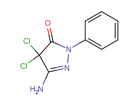 3-Amino-1-phenyl-4,4-dichloro-5-pyrazolone