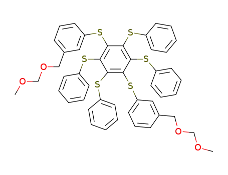 1,4-bis(3-[(methoxymethoxy)methyl]phenylthio)-2,3,5,6-tetrakis(phenylthio)benzene