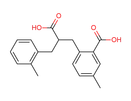 3-(2-Carboxy-4-methylphenyl)-2-(2-methylbenzyl)propansaeure