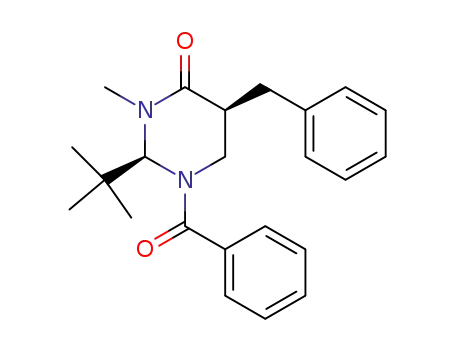 (2S,5S)-1-Benzoyl-5-benzyl-2-tert-butyl-3-methyl-tetrahydro-pyrimidin-4-one