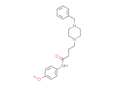 4-(4-Benzyl-piperazin-1-yl)-N-(4-methoxy-phenyl)-butyramide