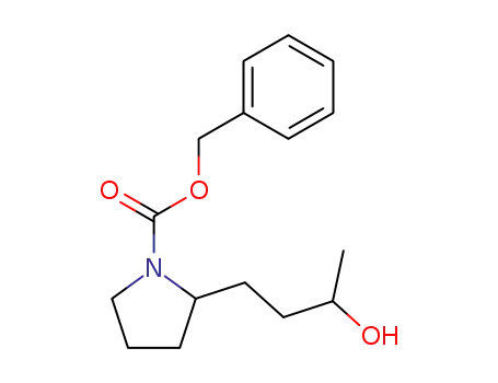 2-(3-Hydroxy-butyl)-pyrrolidine-1-carboxylic acid benzyl ester