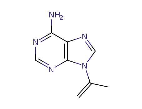 Molecular Structure of 159383-03-6 (6-amino-9-(isopropenyl)-9H-purine)