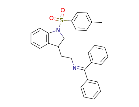 Benzhydrylidene-{2-[1-(toluene-4-sulfonyl)-2,3-dihydro-1H-indol-3-yl]-ethyl}-amine