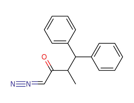 4-Diazo-2-methyl-1,1-diphenyl-3-butanon