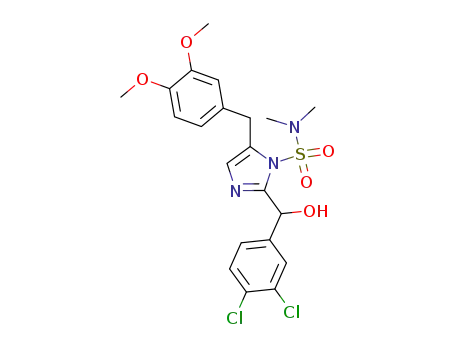2-(3,4-dichloro-α-hydroxybenzyl)-5-(3,4-dimethoxybenzyl)-1-dimethylsulfamoylimidazole