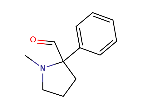 (RS) 1-methyl-2-phenylpyrrolidine-2-carbaldehyde