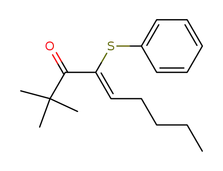 (Z)-2,2-Dimethyl-4-phenylsulfanyl-non-4-en-3-one