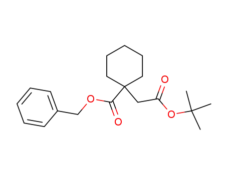 1-tert-Butoxycarbonylmethyl-cyclohexanecarboxylic acid benzyl ester