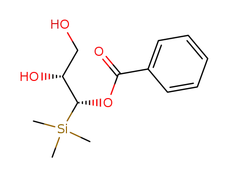 syn-1-(trimethylsilyl)-1-(benzoyloxy)propane-2,3-diol