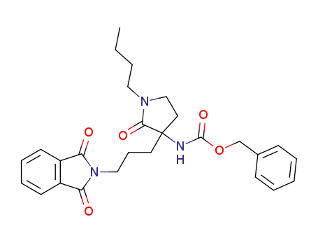 3-benzyloxycarbonylamino-1-butyl-3-(3-phthalimidopropyl)-2-pyrrolidinone
