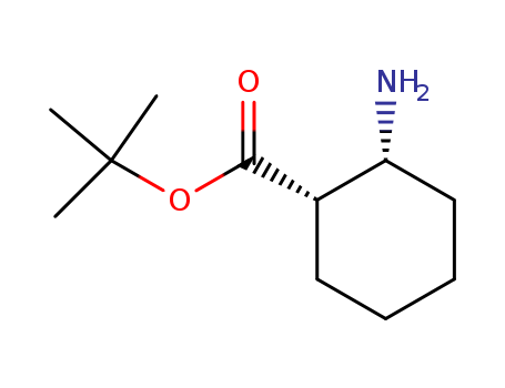 Cyclohexanecarboxylic acid, 2-amino-, 1,1-dimethylethyl ester, (1S,2R)- (9CI)