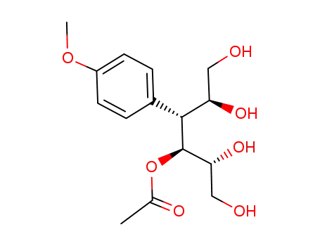 3-deoxy-3-p-methoxyphenyl-4-acetyl-D-mannitol