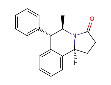 (5R,6S,10bS)-5-Methyl-6-phenyl-1,5,6,10b-tetrahydro-2H-pyrrolo[2,1-a]isoquinolin-3-one