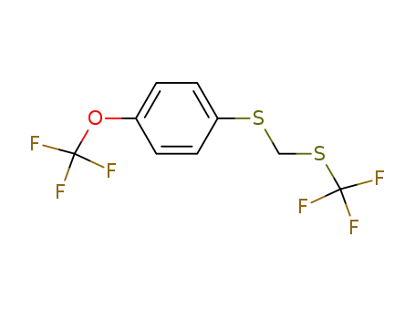 1-Trifluoromethoxy-4-trifluoromethylsulfanylmethylsulfanyl-benzene