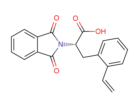 (S)-2-(1,3-Dioxo-1,3-dihydro-isoindol-2-yl)-3-(2-vinyl-phenyl)-propionic acid