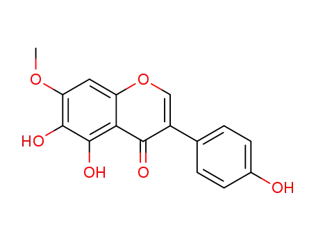 4H-1-Benzopyran-4-one, 5,6-dihydroxy-3-(4-hydroxyphenyl)-7-methoxy-