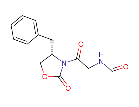 2-Oxazolidinone, 3-[(formylamino)acetyl]-4-(phenylmethyl)-, (S)-