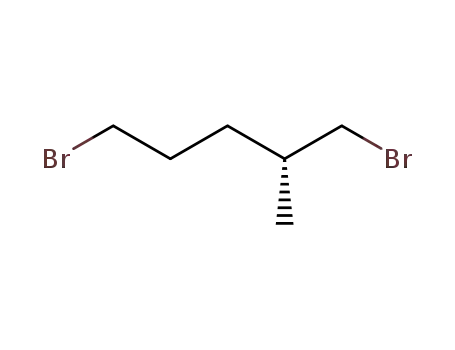 Molecular Structure of 37779-37-6 (Pentane, 1,5-dibromo-2-methyl-, (R)-)