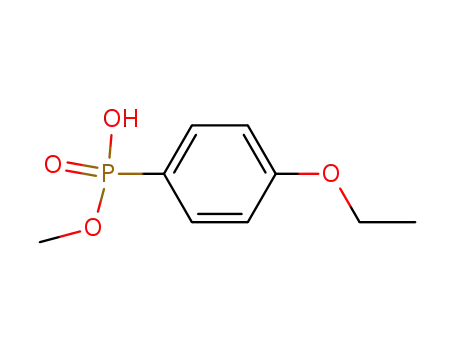 포스폰산, (4-에톡시페닐)-, 모노메틸 에스테르(9CI)