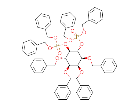 (+/-)-1,2,3,4-Tetra-O-benzyl-myo-inositol 5,6-bis(dinbenzyl phosphate)
