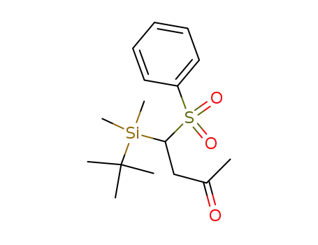 4-tert-butyldimethylsilyl-4-phenylsulfonylbutan-2-one