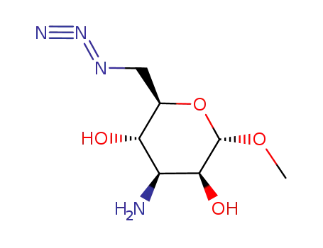 methyl 3-amino-6-azido-3,6-dideoxy-α-D-mannopyranoside
