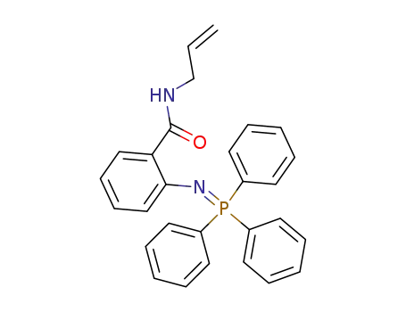 allyl 2-(triphenylphosphoranylideneamino)aminobenzoic carboxamide