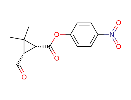(1R,3S)-3-Formyl-2,2-dimethyl-cyclopropanecarboxylic acid 4-nitro-phenyl ester