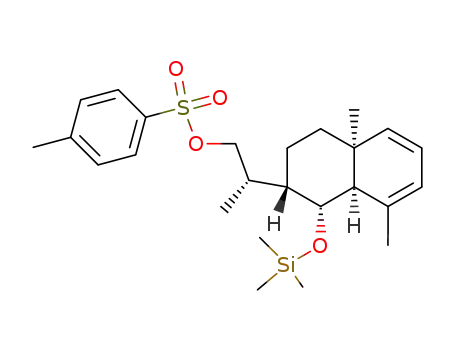 Toluene-4-sulfonic acid (S)-2-((1R,2S,4aS,8aR)-4a,8-dimethyl-1-trimethylsilanyloxy-1,2,3,4,4a,8a-hexahydro-naphthalen-2-yl)-propyl ester