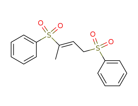 1-methyl-1-propene-1,3-diyl bis(phenyl sulfone)