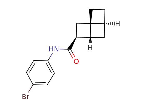 p-bromoanilide of exo-tricyclo<4.2.0.0<sup>1,4</sup>>octane-3-carboxylic acid