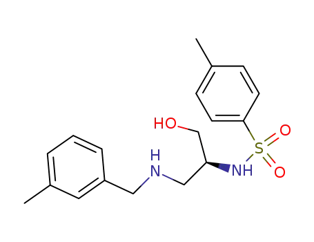 (S)-3-(3-methylbenzyl)amino-2-(4-toluenesulfonyl)amino-1-propanol