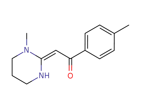 1-methyl-2-(4-methylbenzoylmethylene)hexahydropyrimidine
