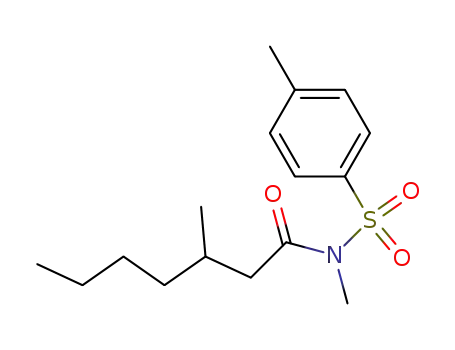 Heptanamide, N,3-dimethyl-N-[(4-methylphenyl)sulfonyl]-