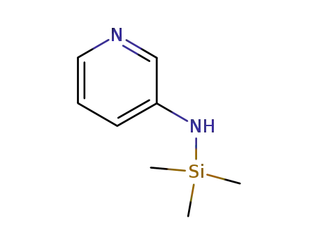 3-피리딘아민,N-(트리메틸실릴)-(9CI)