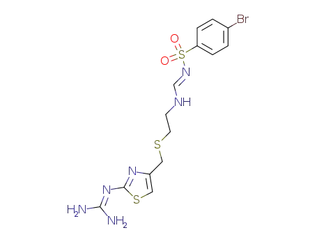 Molecular Structure of 100981-43-9 (Ebrotidine)