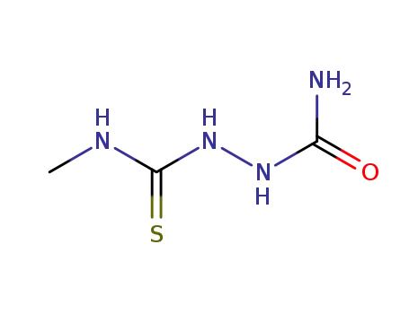 Molecular Structure of 6634-45-3 (2-(methylcarbamothioyl)hydrazinecarboxamide)