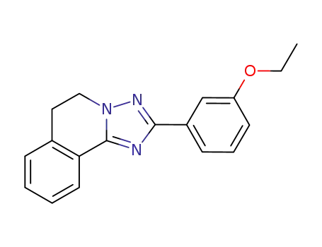2-(3-Ethoxyphenyl)-5,6-dihydro-s-triazolo(5,1-a)isoquinoline