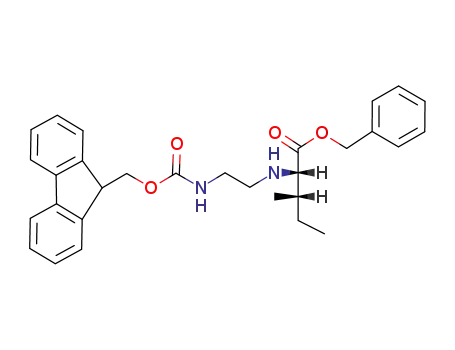 Fmoc-Gly-α[CH2NH]-Ile-O-Bzl