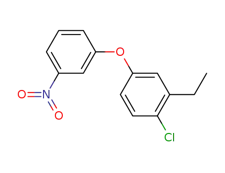 1-chloro-2-ethyl-4-(3-nitrophenoxy)benzene