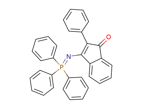 1H-Inden-1-one, 2-phenyl-3-[(triphenylphosphoranylidene)amino]-