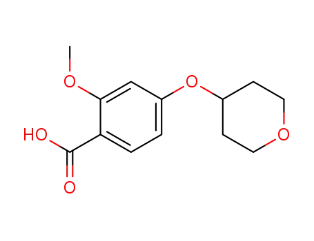 Benzoic acid, 2-methoxy-4-[(tetrahydro-2H-pyran-4-yl)oxy]-